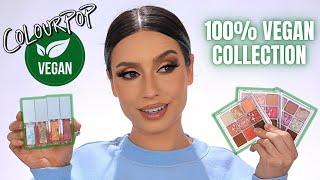 COLOURPOP XTRA CELESTIAL 100% VEGAN COLLECTION, SWATCHES & TUTORIAL | VEGAN MAKEUP 2022