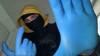 ASMR | Male Robber Calms You Down While Taking Your Things [Personal Attention, Gloves, Tapping]