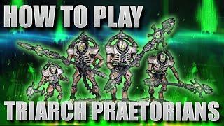 How to Play Necron: Triarch Praetorians