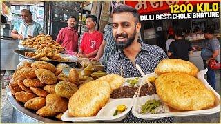 Gopal Ji Chole Bhature  1996 se Dilli ka धुरंदर Nashta  Palak Paneer Chawal + Chole Bhature