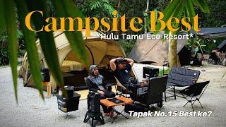 HULU TAMU ECO RESORT | TENANG DAN REDUP | VIEW  DARIPADA TAPAK NO.15