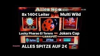 Alles Spitze EL Torero Lucky Pharao  Merkur Magie Casino Multi Wild Spielothek Spielhalle Automat