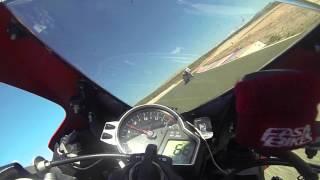 Honda CBR 1000 RR at Almeria with Focused Events.