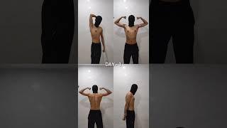 DAY - 1 | My Daily Fitness and Body Transformation Progress