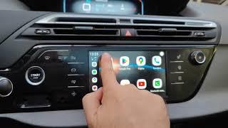 Carplay AI Box на SMEG+ в Citroёn C4 Picasso