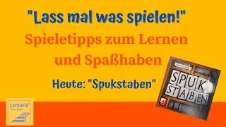 Spukstaben - Tolles Wortfindespiel ab 3. Klasse, aber auch für Große.