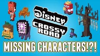 Disney Crossy Road Missing Characters!? Full List Of Retired Characters!