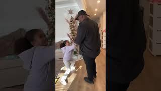 Scarlett finally got her dad in a video! #scarlettgray #dancetrend #shorts