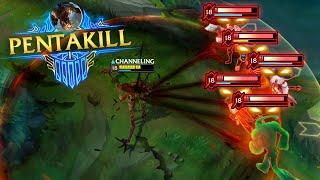 16 Minutes of PERFECT Pentakills...