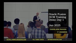 Oracle Fusion HCM Training 2025 Day 1 | Oracle Fusion HCM Functional Training | Oracle Fusion HCM