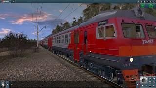 Trainz 12 ЭД2Т Звуки двигателя, старта и езды