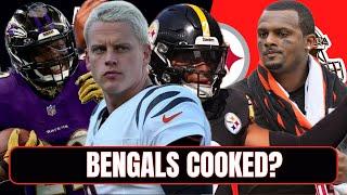 BENGALS COOKED? WATSON COOKED? RAVENS BACK? STEELERS ARE REAL?  - AFC North Talk || Week 3 Recap||