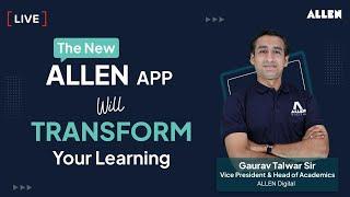 The New ALLEN App  Transform Your Learning with AI-Powered Smart Features | ALLEN