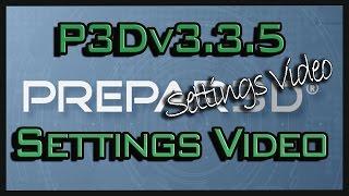 P3Dv3.3.5 Settings Video