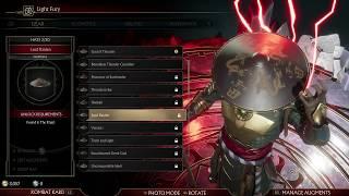 Mortal Kombat 11 Customize Raiden Hat and Medallion