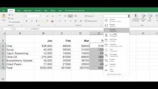 Formatting Currency Columns