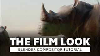 Film emulation in the viewport compositor | Blender tutorial