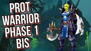 Protection Warrior - Phase 1 BIS - WOTLK Classic