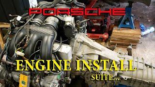 Porsche m96 engine swap installation