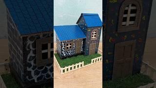How To Make Cardboard House DIY Cardboard Miniature