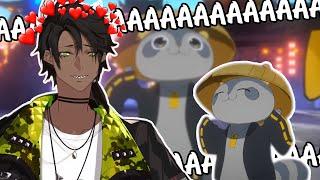 Oga really likes Fuma's mascot 【HOLOSTARS / UPROAR!!】(Eng and Rus sub)