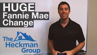 Fannie Mae change for co-signers | Brian Heckman 813-749-7776