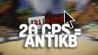 When you jitter click 20 cps