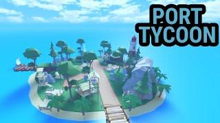 Port Tycoon , STRANDED ISLAND in Roblox