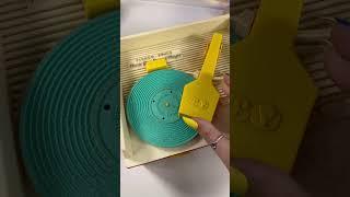 Vintage 1971 Fisher Price Music Box Record Player #nostalgia #asmr #shorts