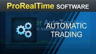 Automatic trading with ProOrder - ProRealTime