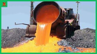 Heavy Machinery & Equipment Handling Blast-furnace And Steel Slag At Metallurgical And Steel Mills