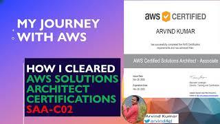 How I Cleared the AWS Solutions Architect Associate exam in 1st Attempt? || AWS SAA-C02