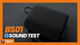 Mitsushi Orashare BS01 Portable Bluetooth Speaker Sound Test