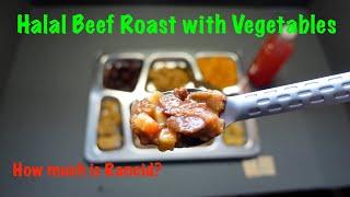 MRE  Review US Halal Beef Roast with Vegetables