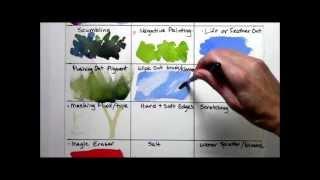 Watercolor Techniques for Beginners REMAKE part 2 of 4