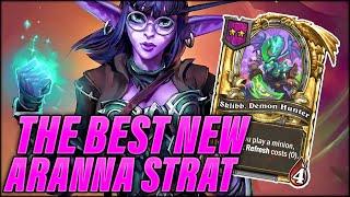 The Best New Aranna Strategy | Dogdog Hearthstone Battlegrounds