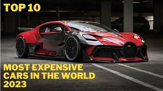 Top 10 Most Expensive Cars in The World (2023)