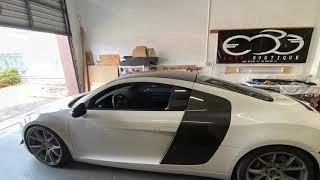 Audi R8 Carbon Fiber Rock Guards DIY