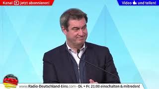 Zensurfratze von Markus Söder: Keine Fragen von Alexander Kain (Passauer Neue Presse)