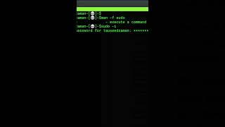Be Super User with SUDO   // Master Linux #49 #shorts #linux