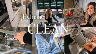  EXTREME CLEAN WITH ME/ deep cleaning motivation/Gu**cci WOC Cherry ft. COLESTORE/ ddenniden