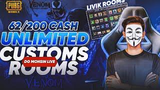 Live Custom Rooms Giveaways 360 UC Challenge  Rooms | Pubg Mobile | DG MOHSIN |