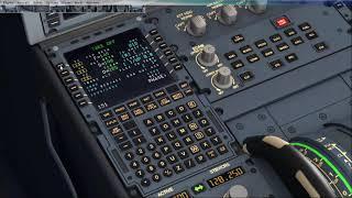 FSX: How to Fill Up A320 MCDU  #Airbus #A320 #FSX #Aerosoft Airbus #Microsoft Flight Simulator X