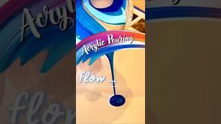 Magic of Acrylic Pouring #art #fluidart #acrylic