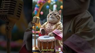 CUTE KITTEN SHOLAWAT NABI #sholawat #sholawatnabi #sholawatan #laguanakislami #kucing