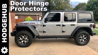 Jeep Rubicon Door Hinge Protectors