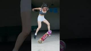 My Wife’s Kickflip Progress #shorts