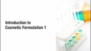 Beginners Cosmetic Science workshops - Free trial