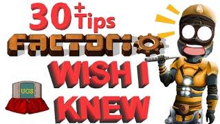 30+ Tips I Wish I Knew Factorio Beginners Guide (Basics, Inventory Management, and Building)