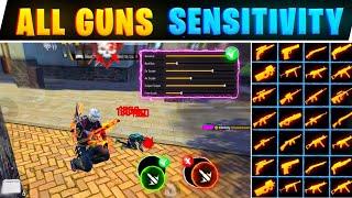 All Gun Headshot Sensitivity Setting After New OB46 Update | Free Fire Max Auto Headshot Sensitivity